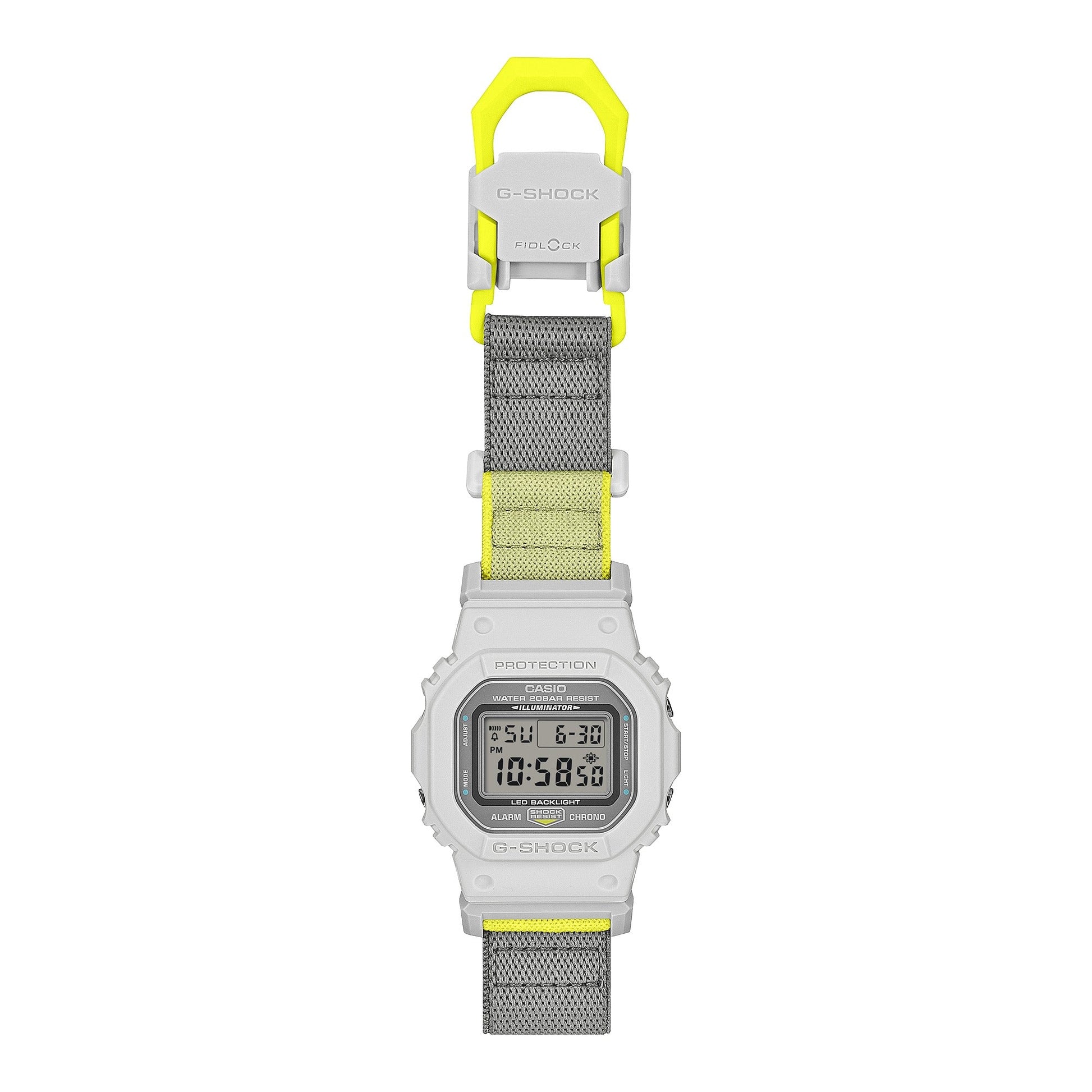 G-Shock de hombre correa de tela – DW-5600MNC-7A8