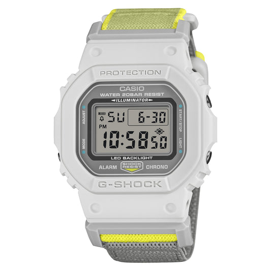 G-Shock de hombre correa de tela – DW-5600MNC-7A8