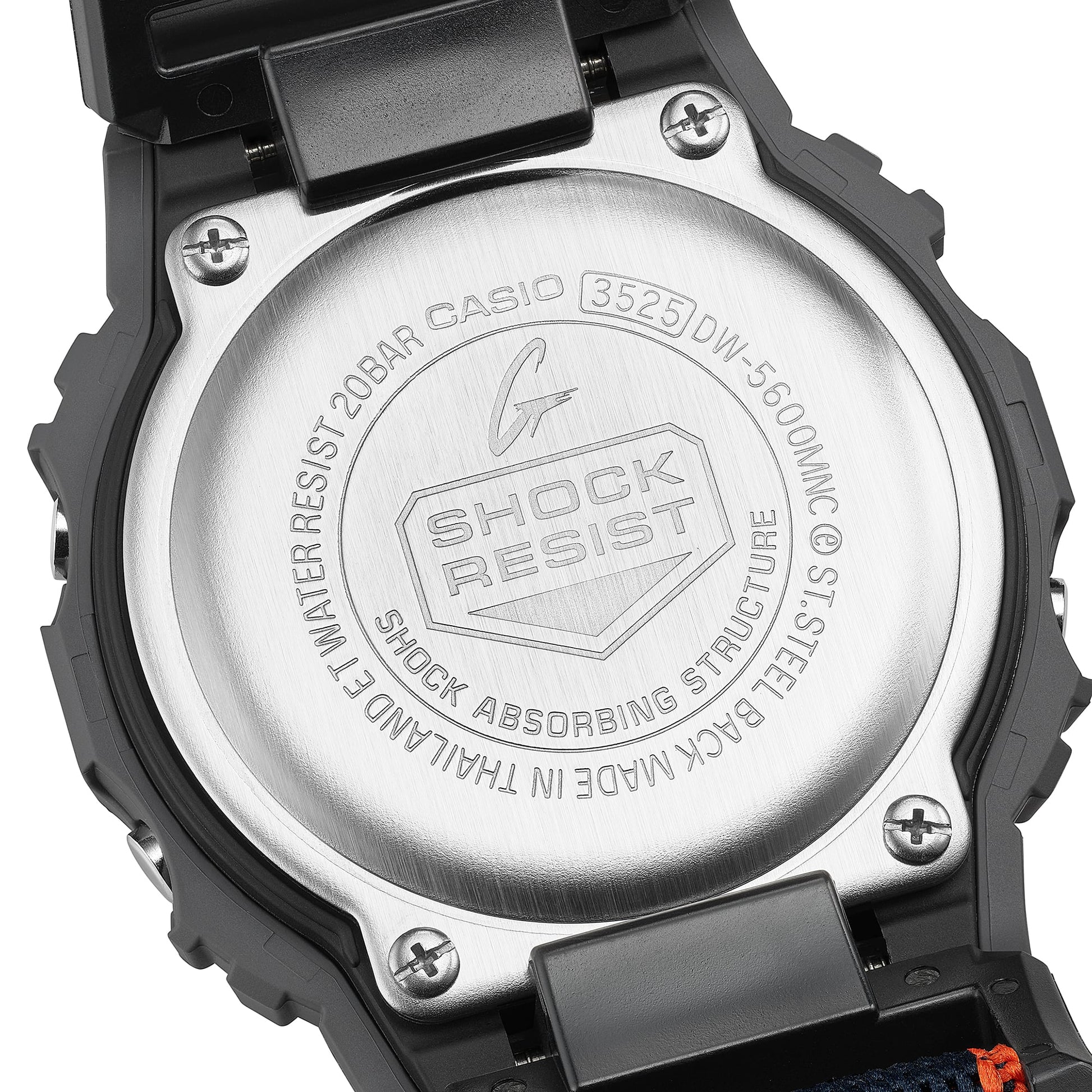G-Shock de hombre correa de tela – DW-5600MNC-8A2