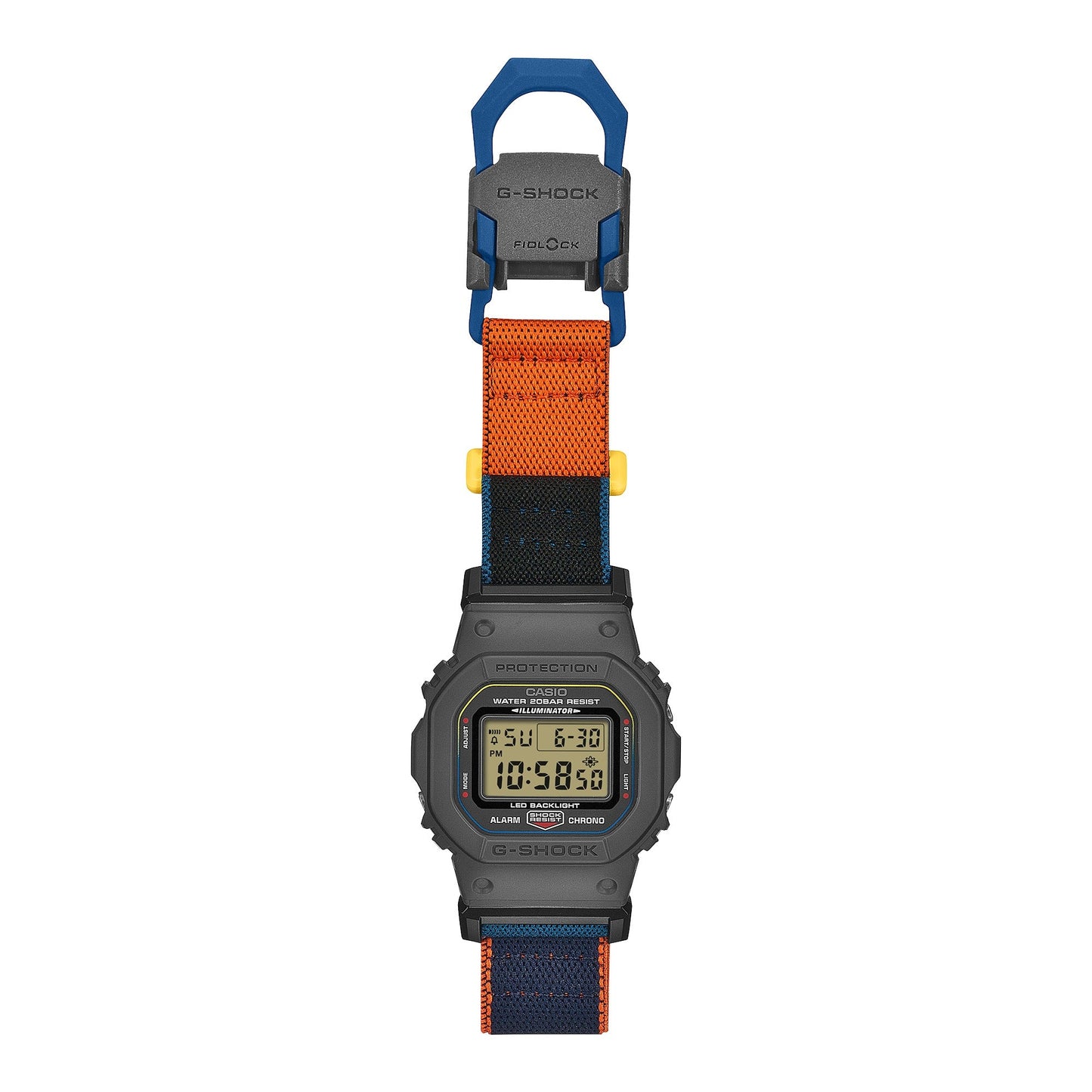 G-Shock de hombre correa de tela – DW-5600MNC-8A2