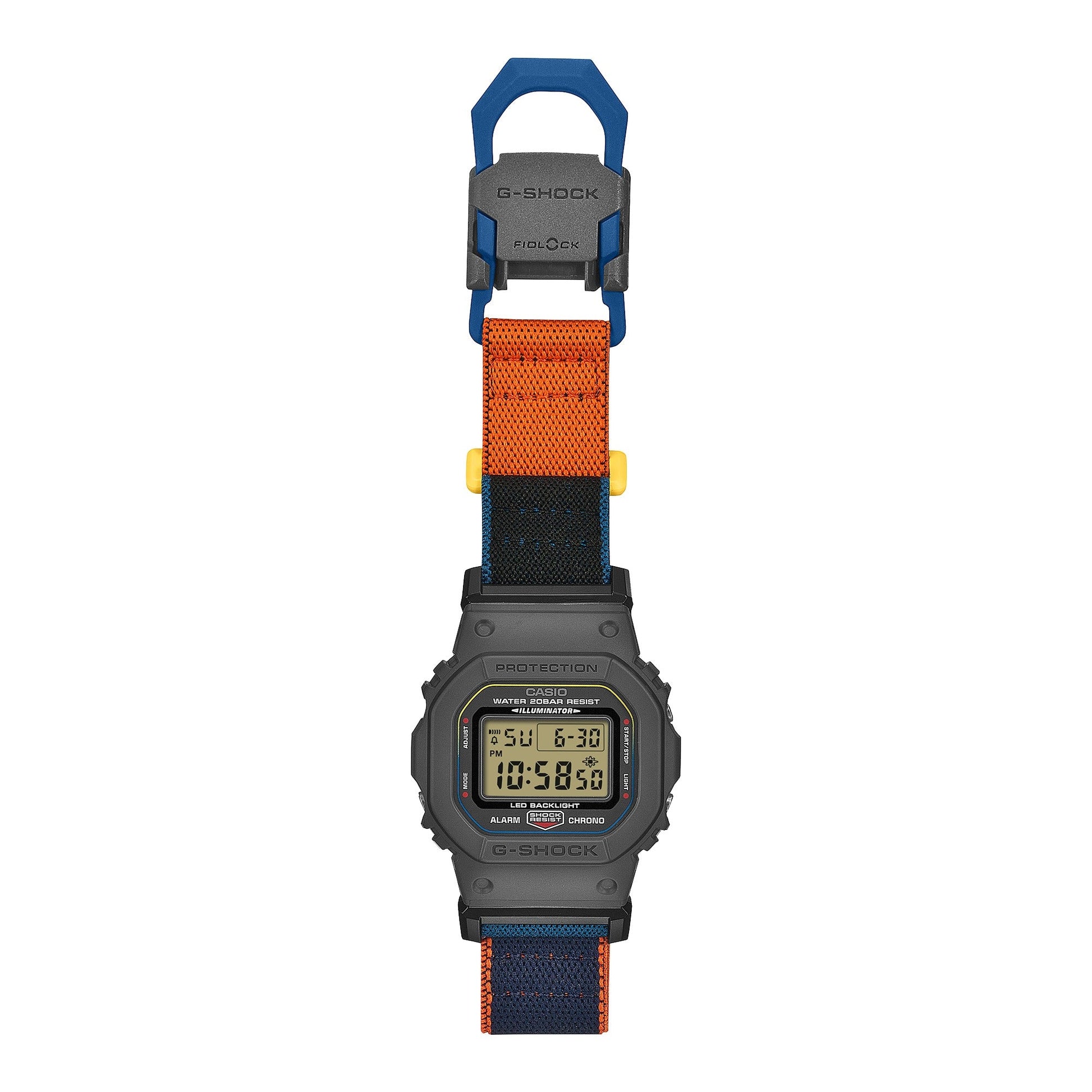 G-Shock de hombre correa de tela – DW-5600MNC-8A2