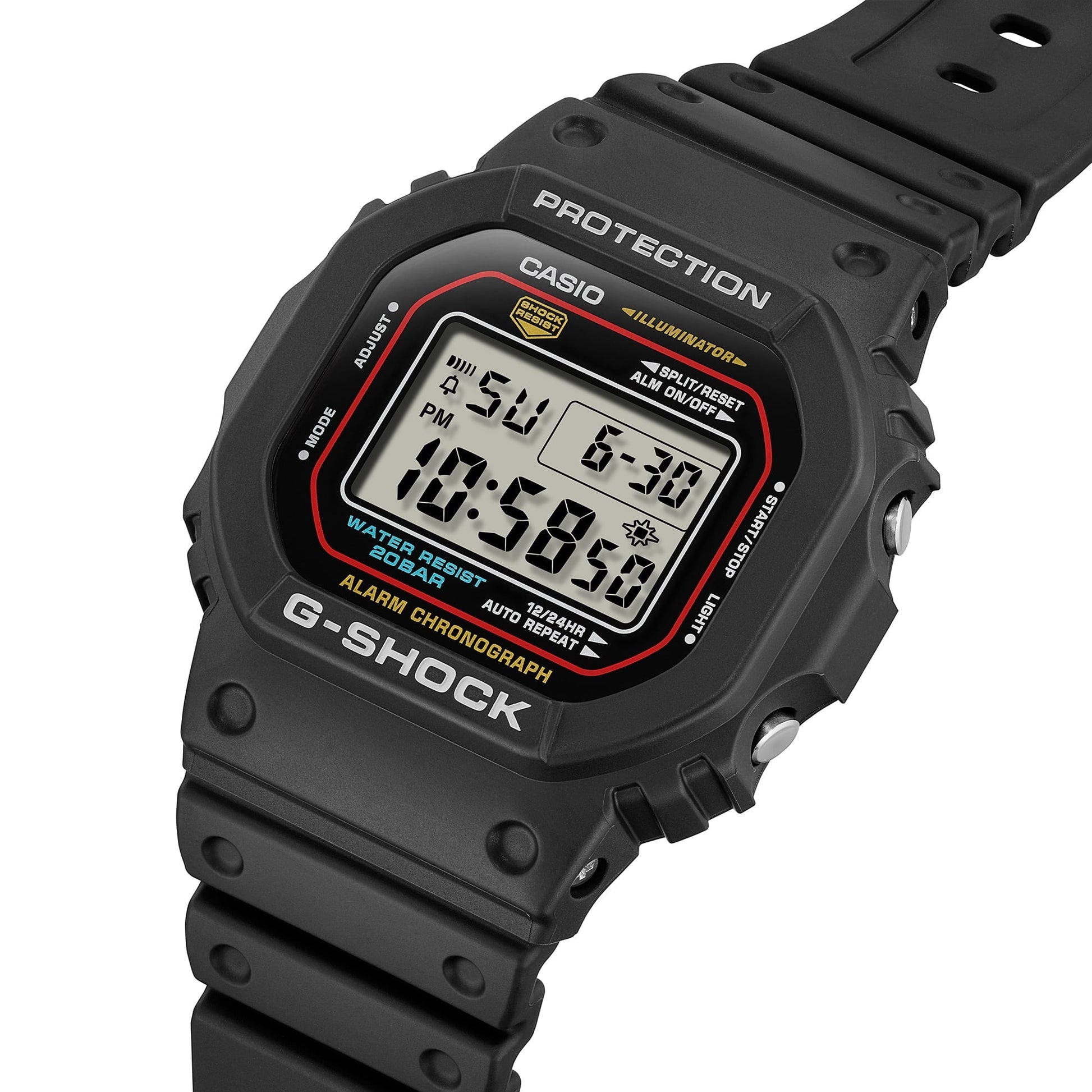 G-Shock de caballero pulsera de resina – DW-5600RL-1