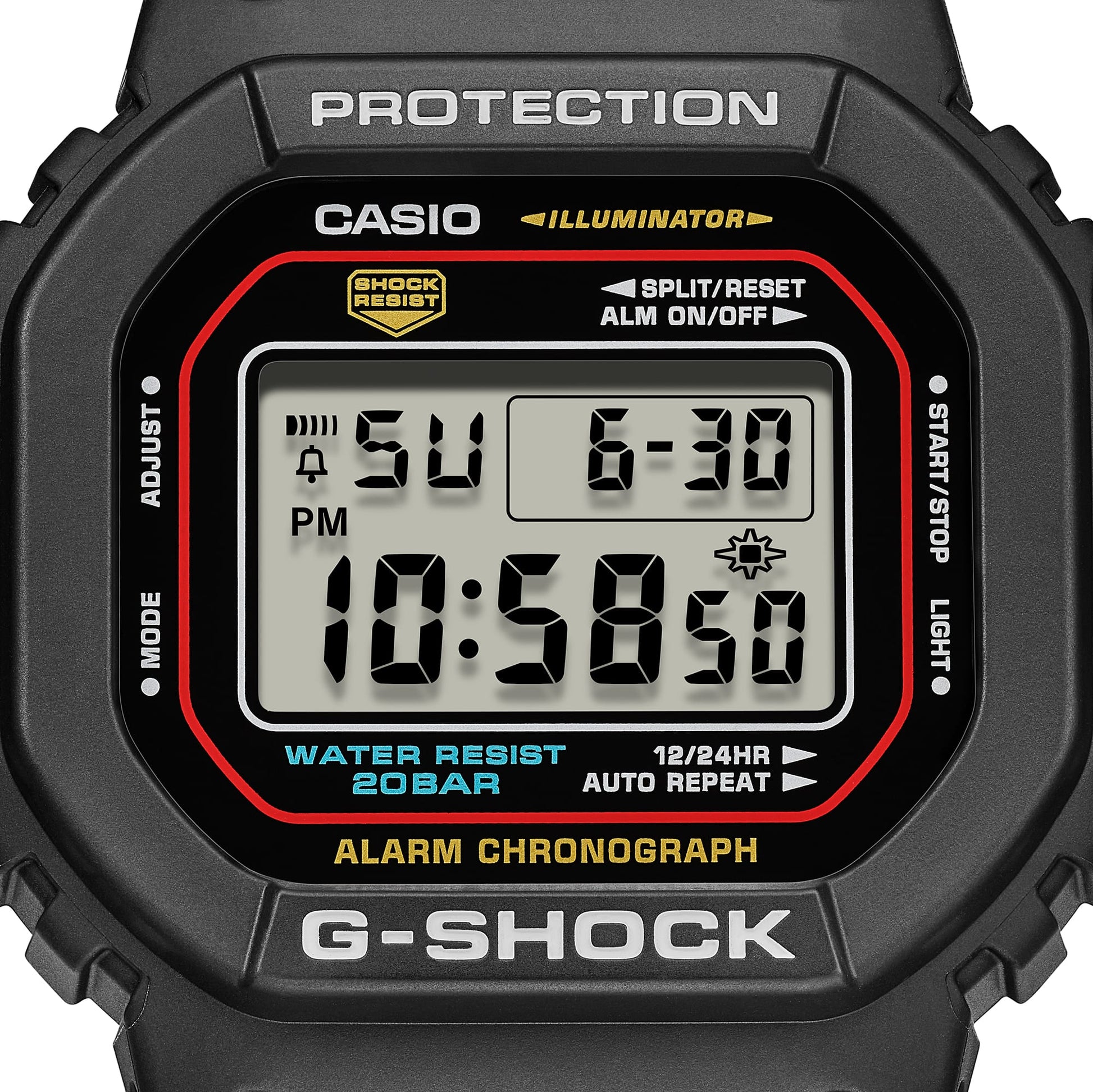 G-Shock de caballero pulsera de resina – DW-5600RL-1