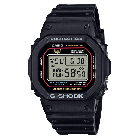 G-Shock de caballero pulsera de resina – DW-5600RL-1