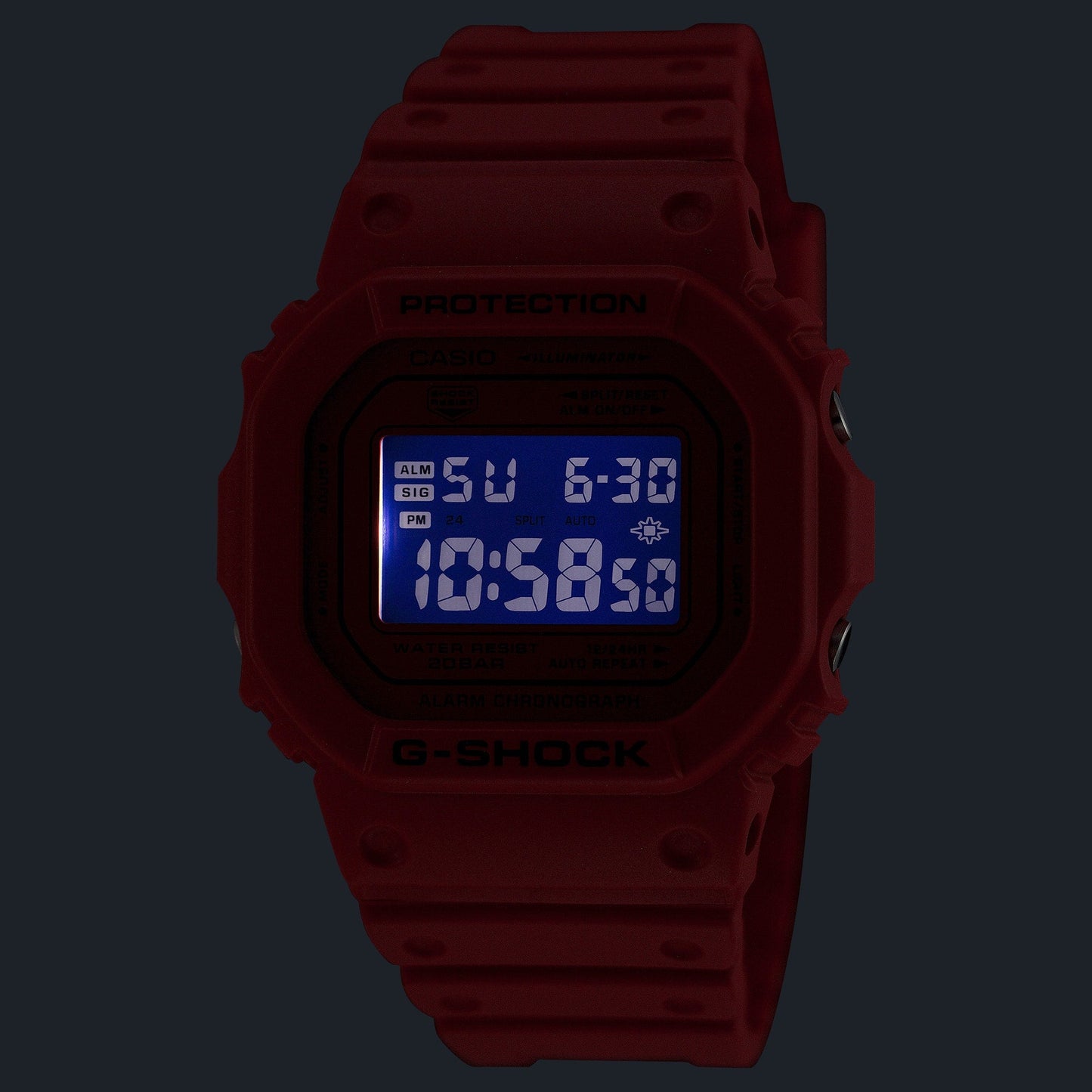 DW-5600RRB-4 Reloj G-Shock de hombre correa de silicona