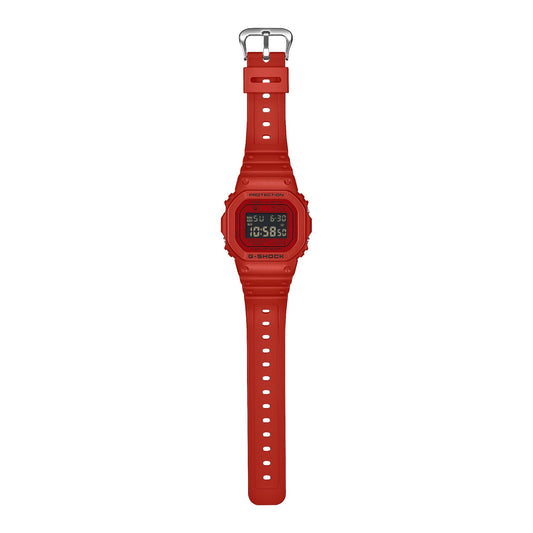 G-Shock de hombre correa de silicona – DW-5600RRB-4