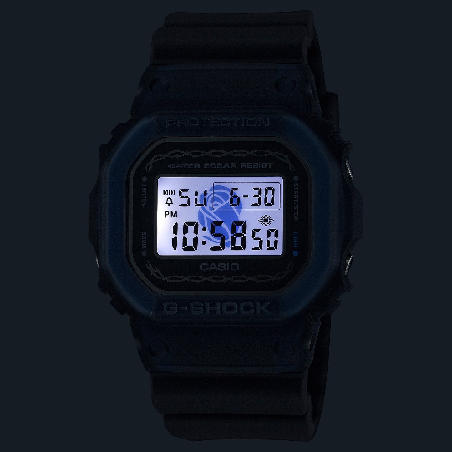 G-Shock para caballero pulsera de caucho – DW-5600RS-8