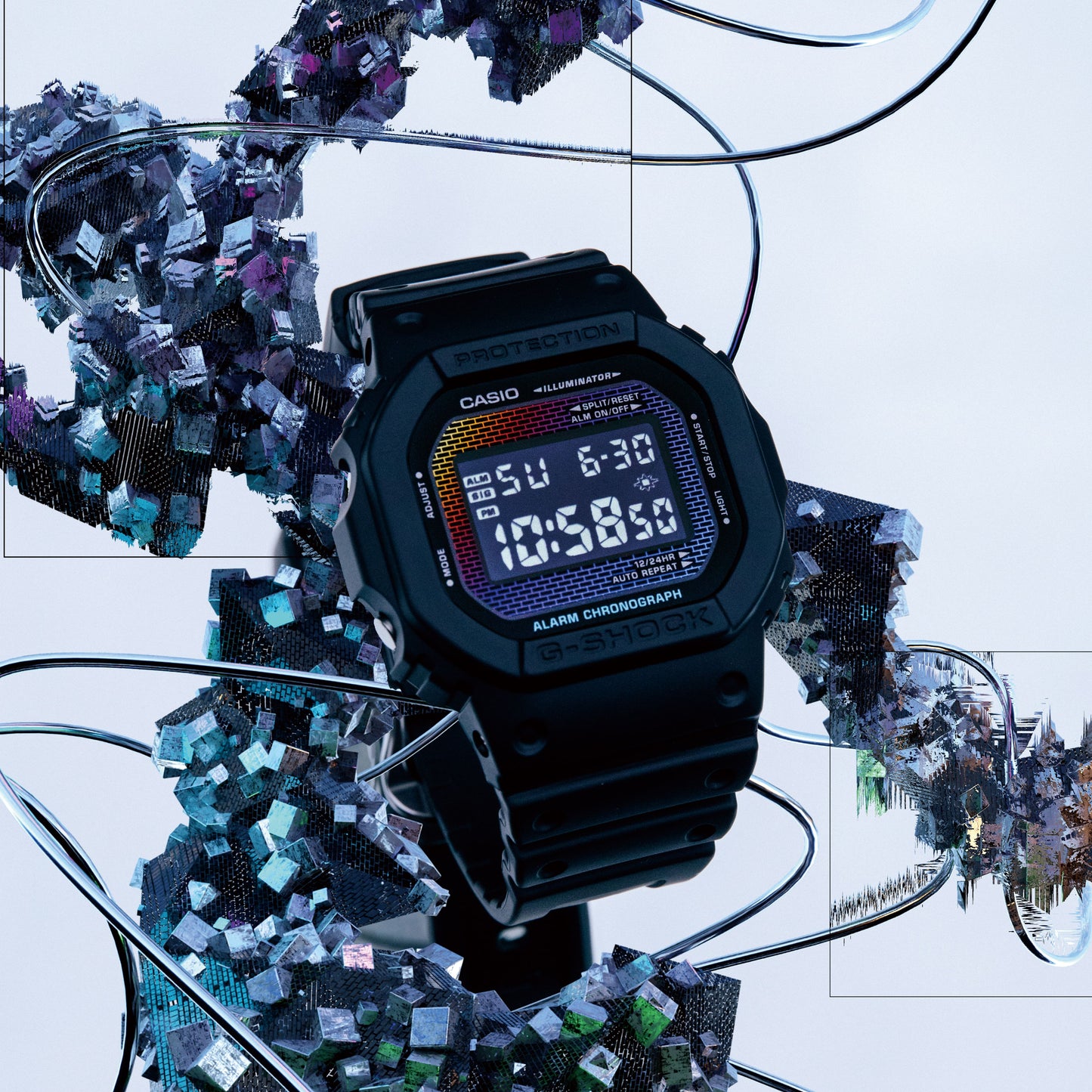 G-Shock para caballero pulsera de resina – DW-5600RW-1