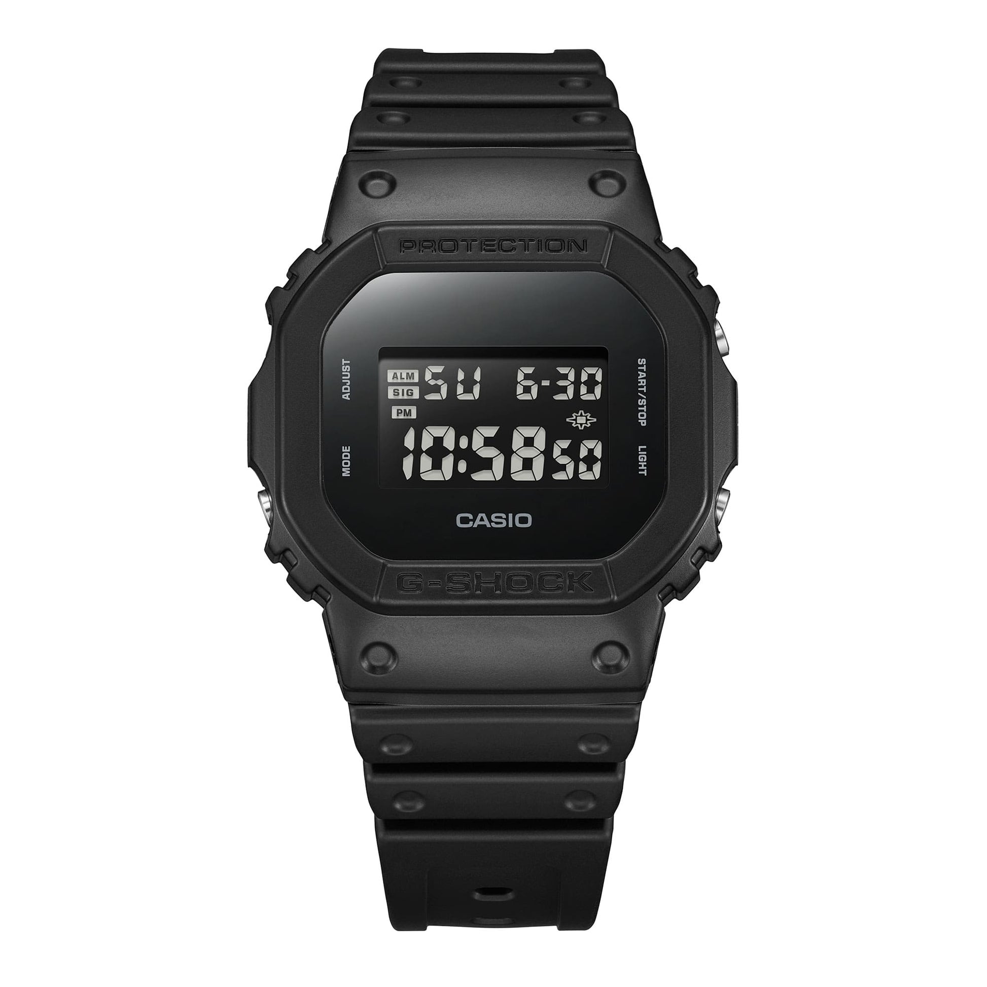 G-Shock Pulsera de Caucho para Caballero Digital – DW-5600UBB-1