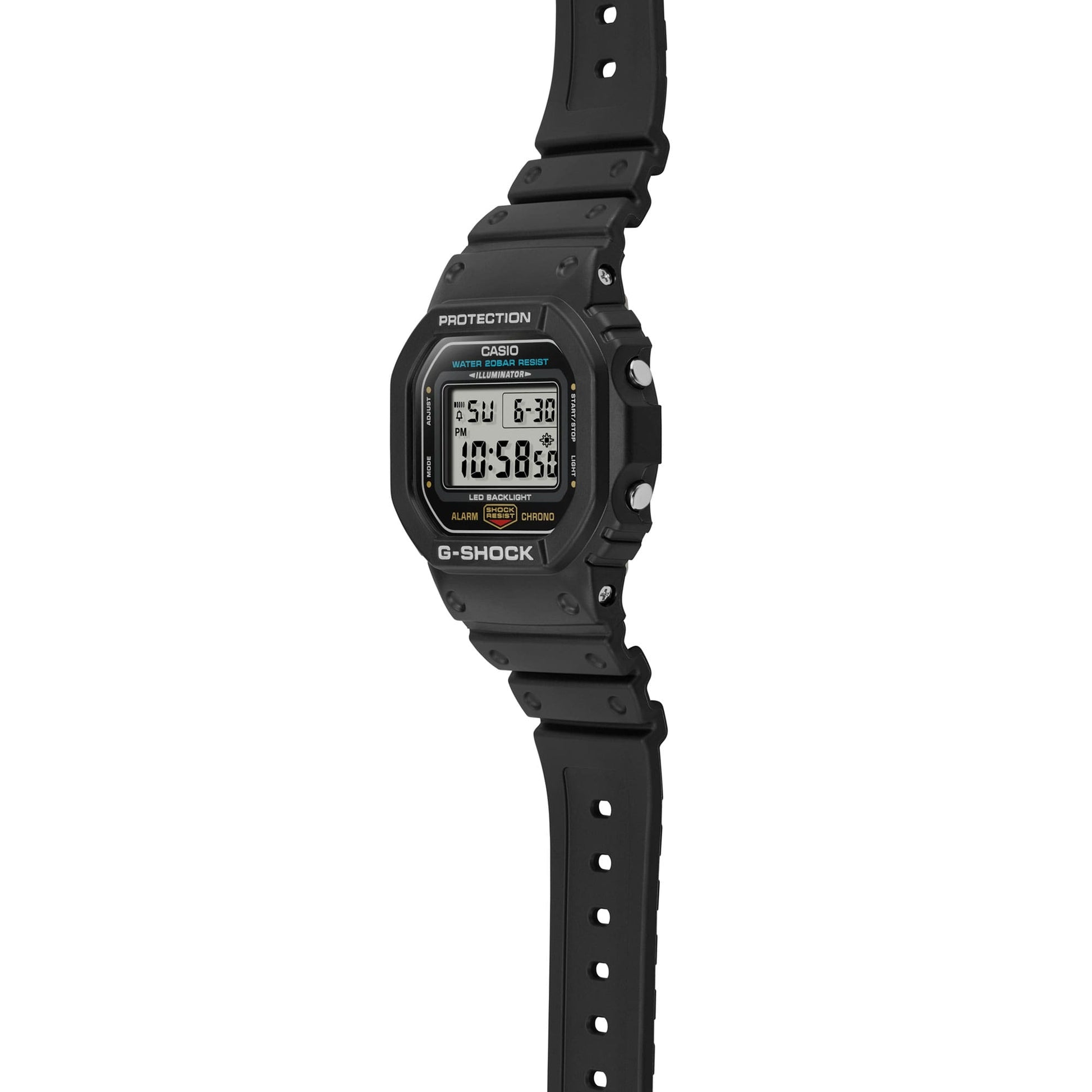G-Shock Pulsera de Caucho para Caballero Digital – DW-5600UE-1