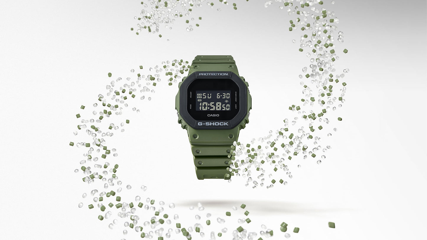 G-Shock para caballero pulsera de caucho – DW-5610UU-3