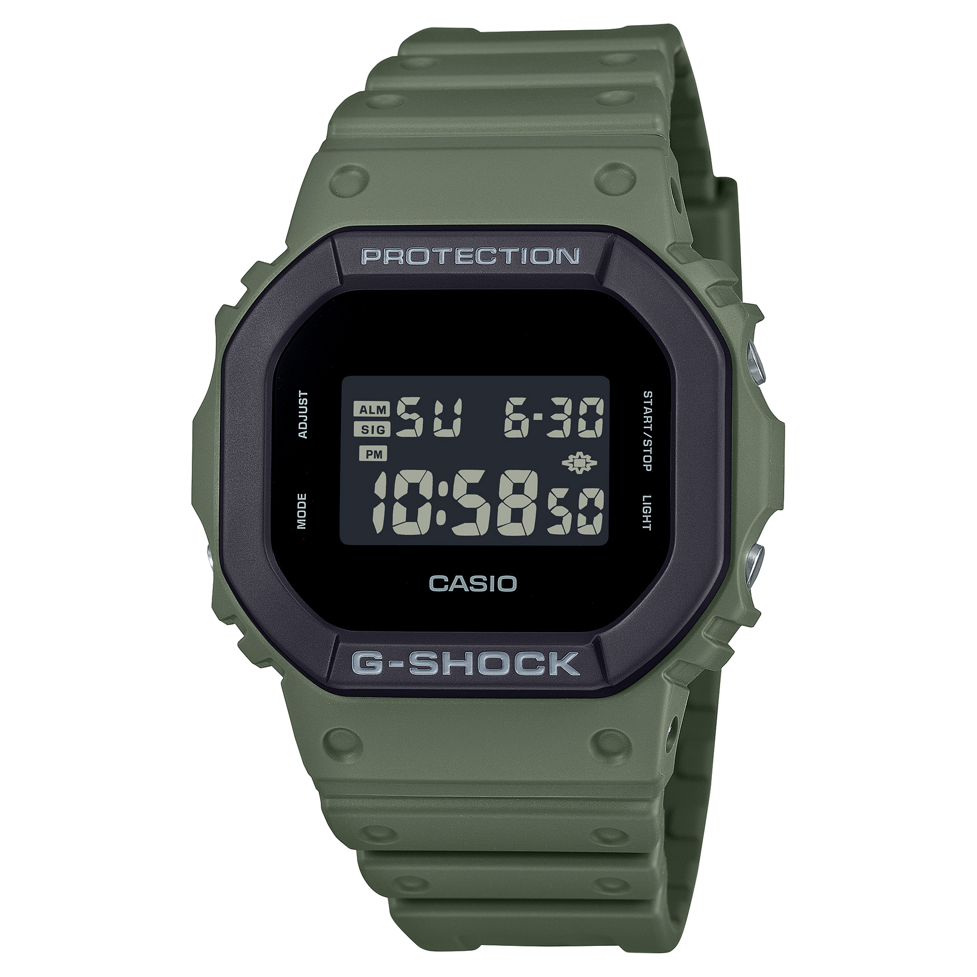 G-Shock para caballero pulsera de caucho – DW-5610UU-3