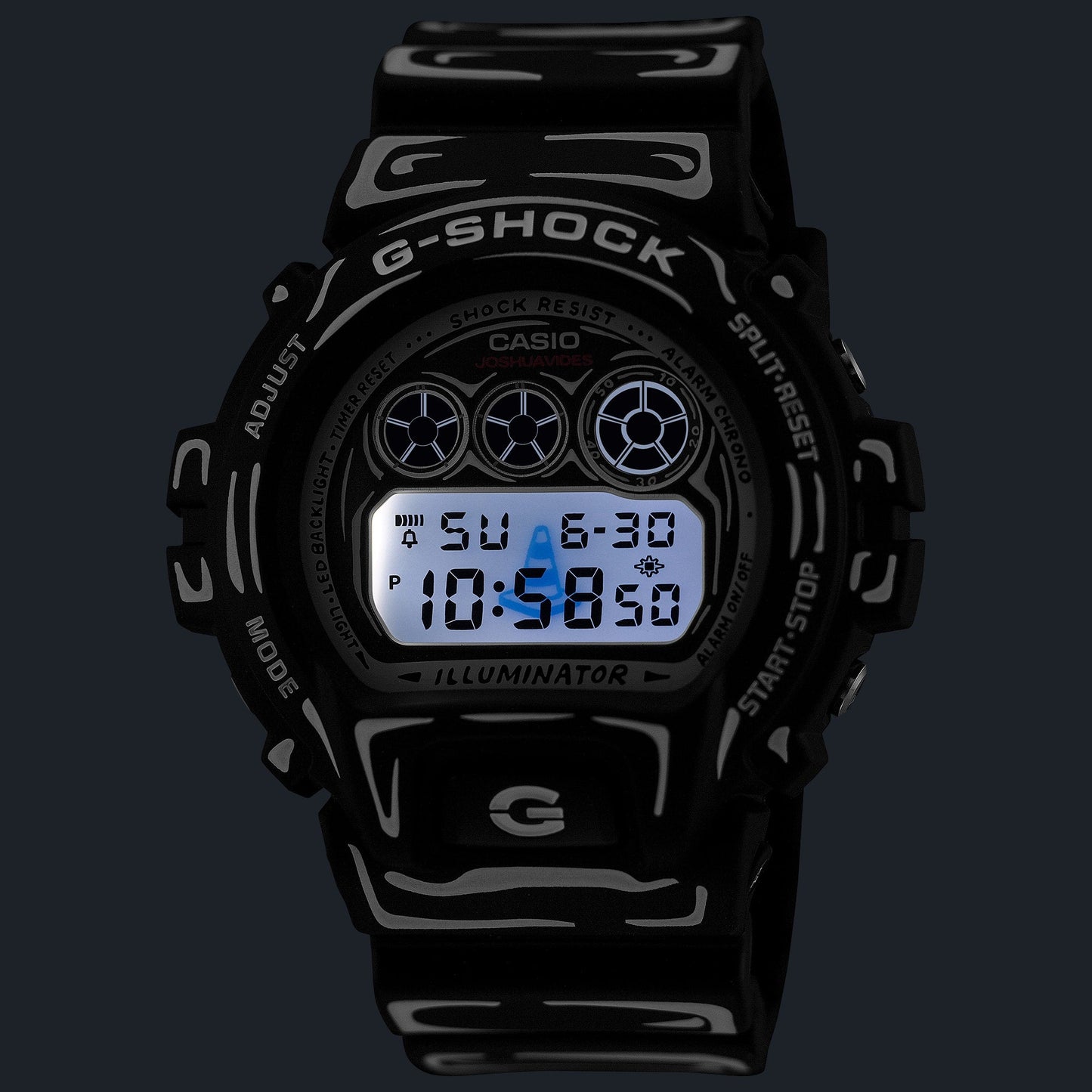 G-Shock Joshua Vides de hombre correa de resina – DW-6900JV-1