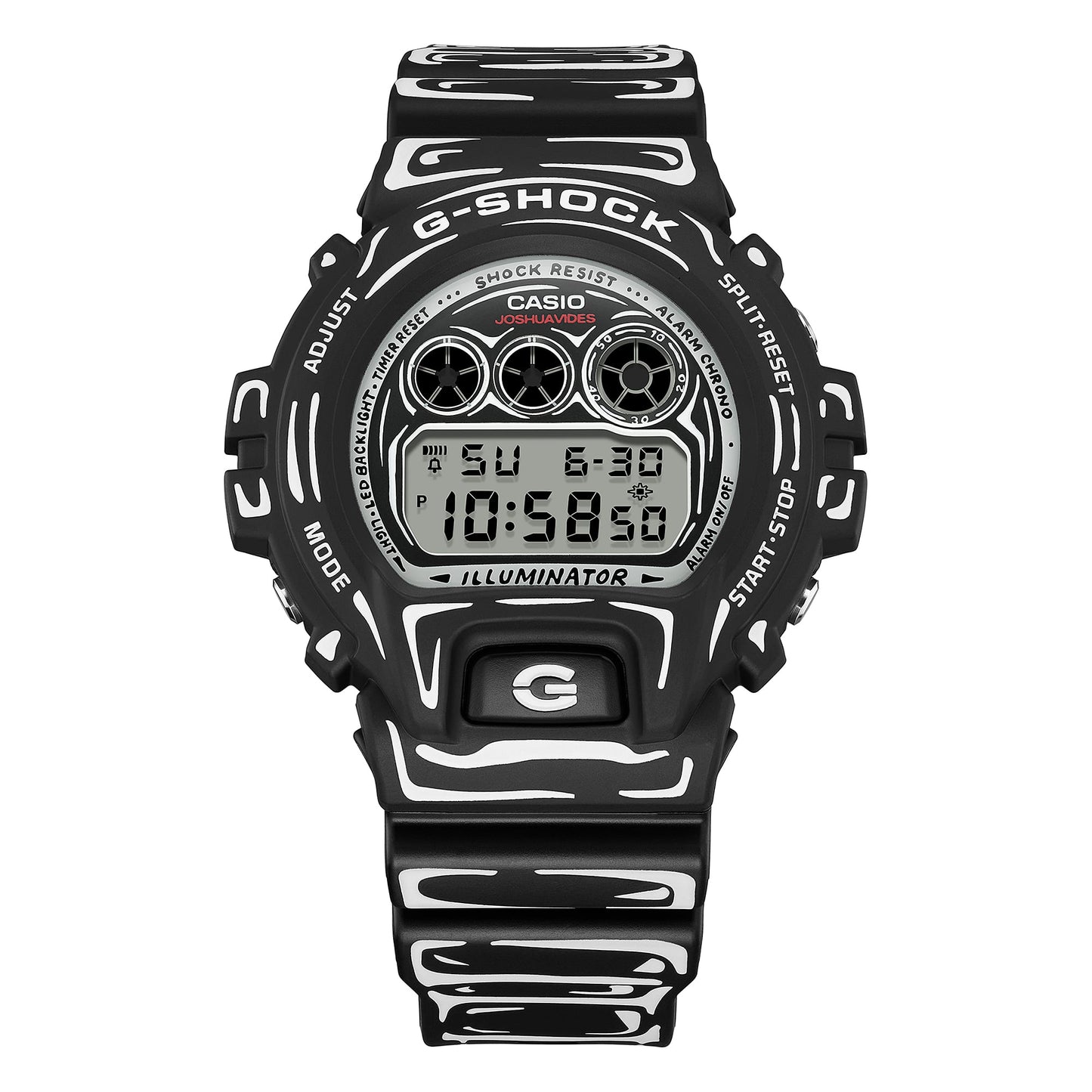 G-Shock Joshua Vides de hombre correa de resina – DW-6900JV-1