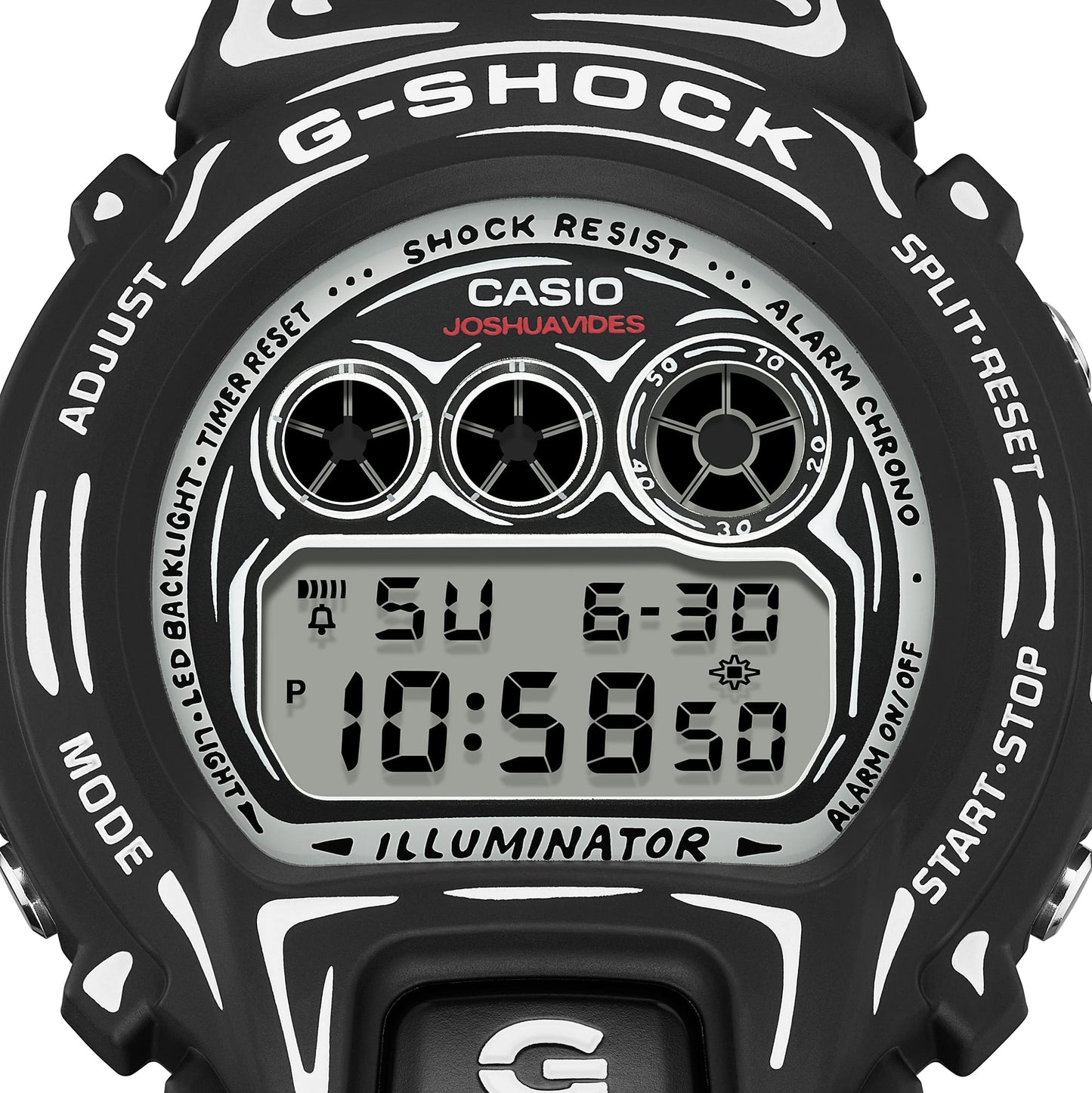 G-Shock Joshua Vides de hombre correa de resina – DW-6900JV-1
