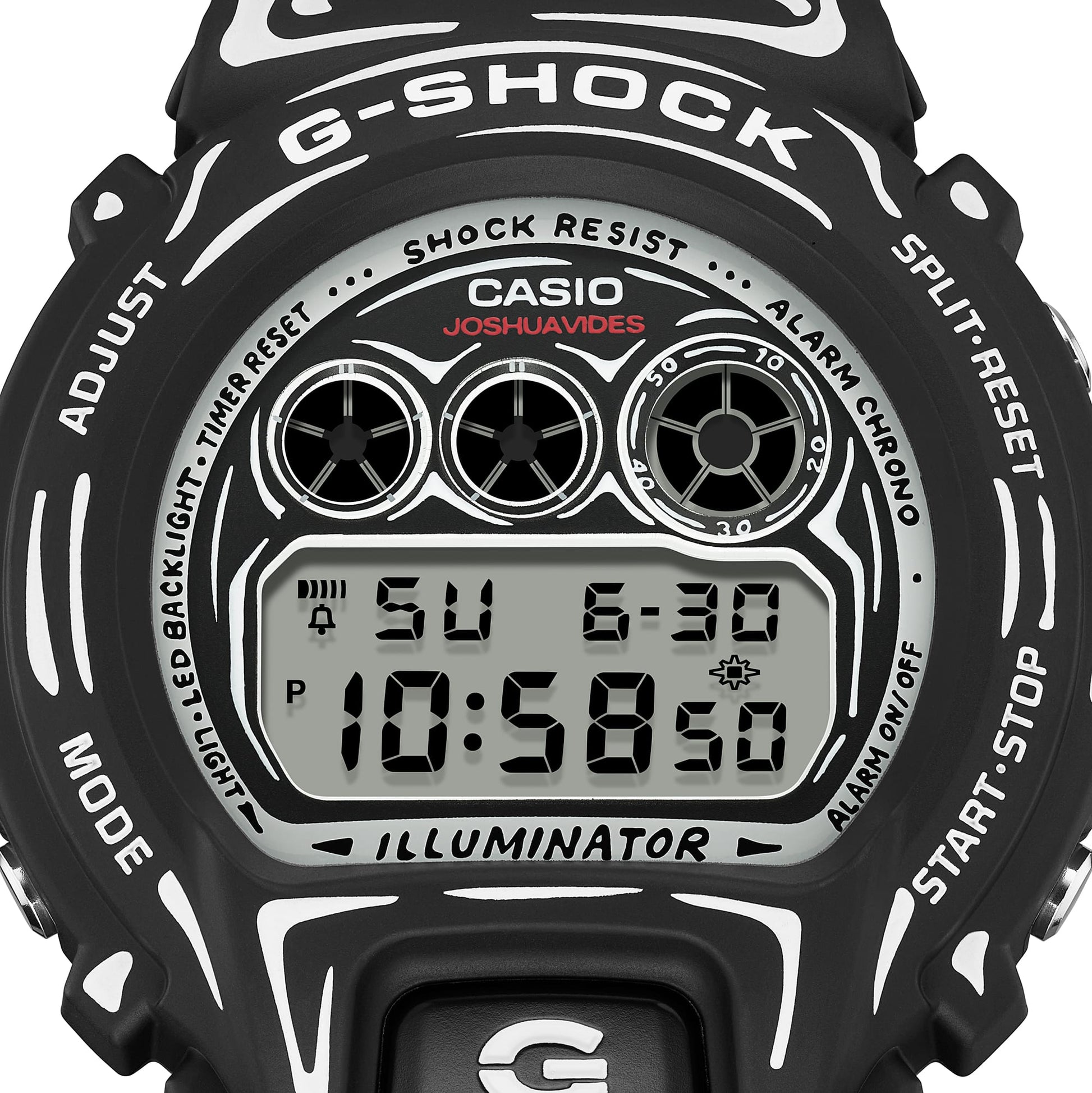 G-Shock Joshua Vides de hombre correa de resina – DW-6900JV-1