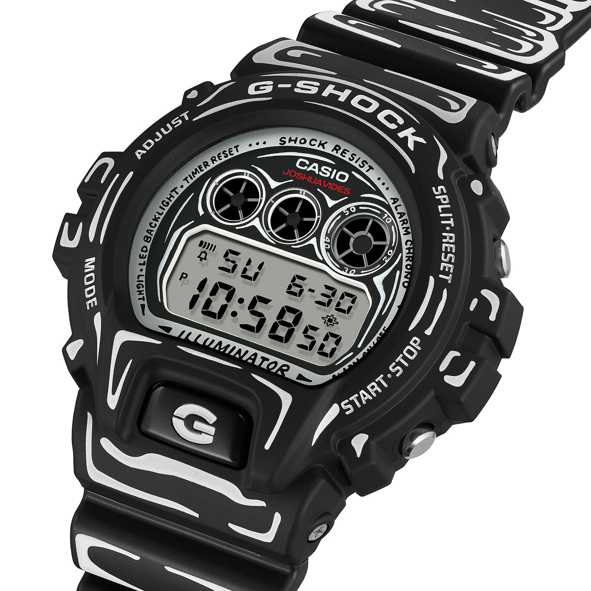 G-Shock Joshua Vides de hombre correa de resina – DW-6900JV-1