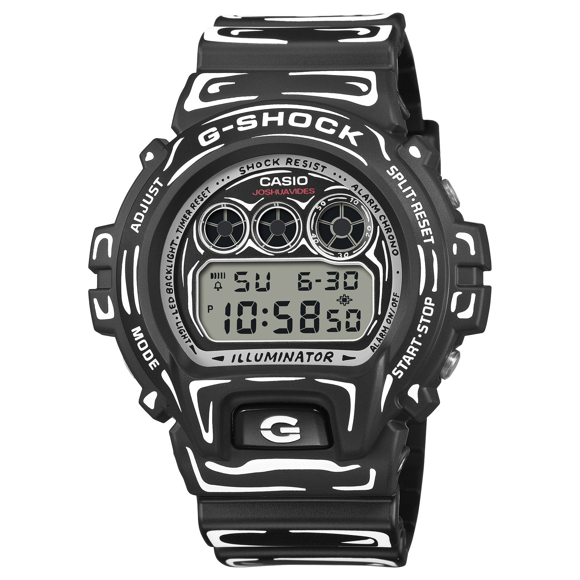 G-Shock Joshua Vides de hombre correa de resina – DW-6900JV-1