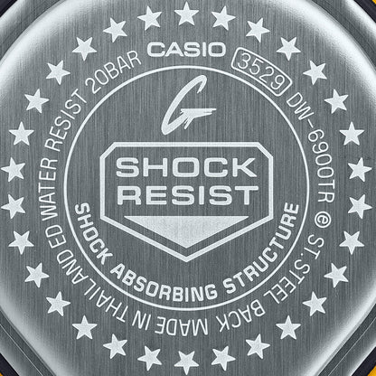 G-Shock de hombre pulsera de resina – DW-6900TR-4