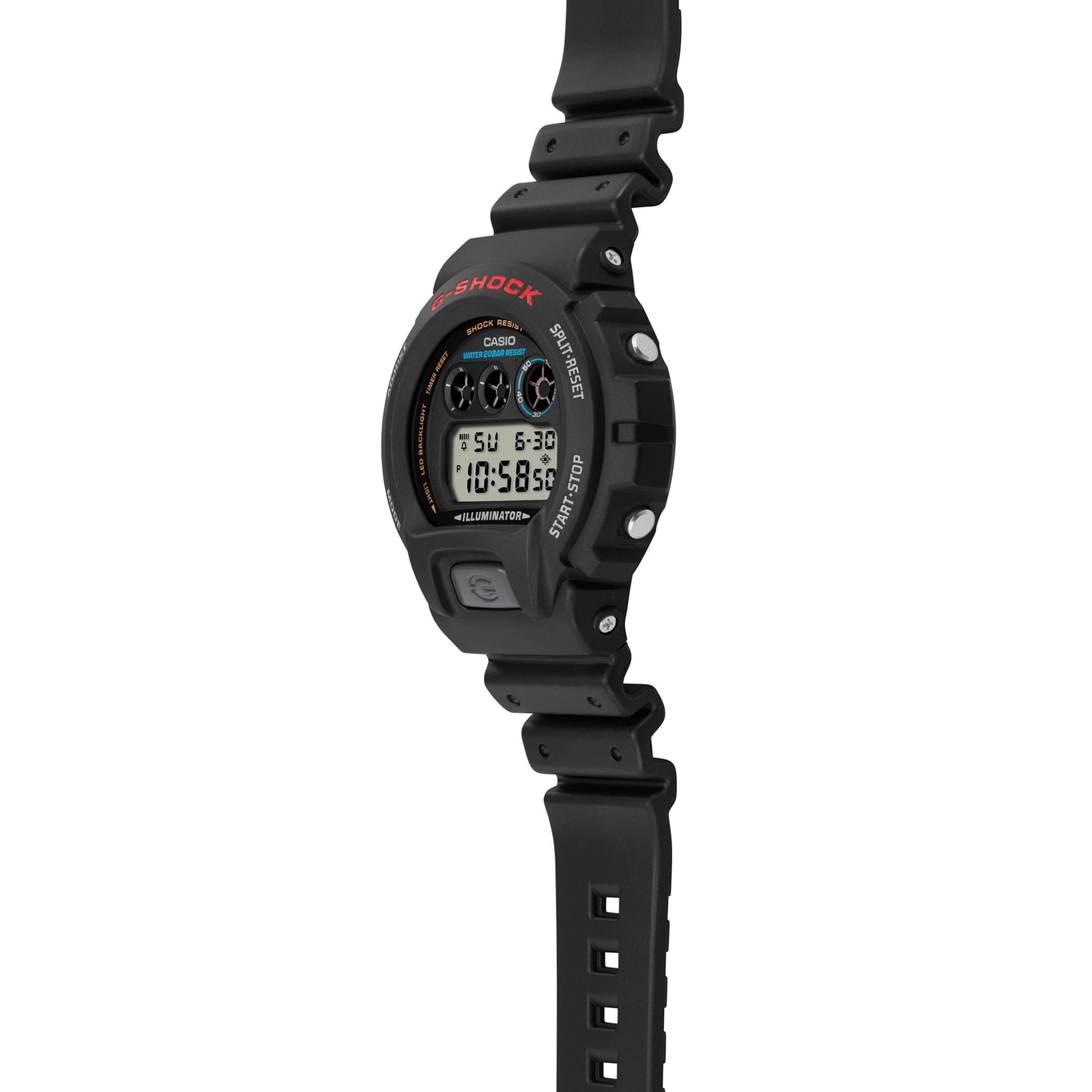 G-Shock Pulsera de Caucho para Caballero Digital – DW-6900U-1