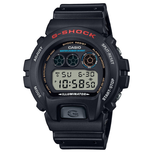 G-Shock Pulsera de Caucho para Caballero Digital – DW-6900U-1