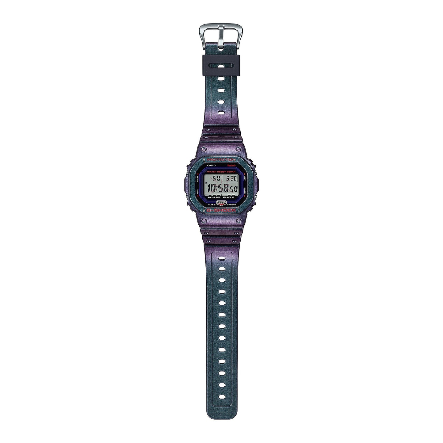 DW-B5600AH-6 Reloj G-Shock de hombre pulsera de resina bluetooth