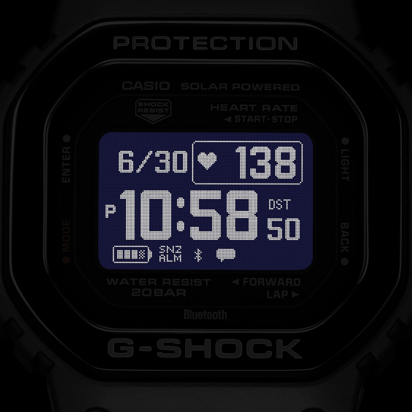 G-Shock Bluetooth de caballero banda de resina – DW-H5600MB-1