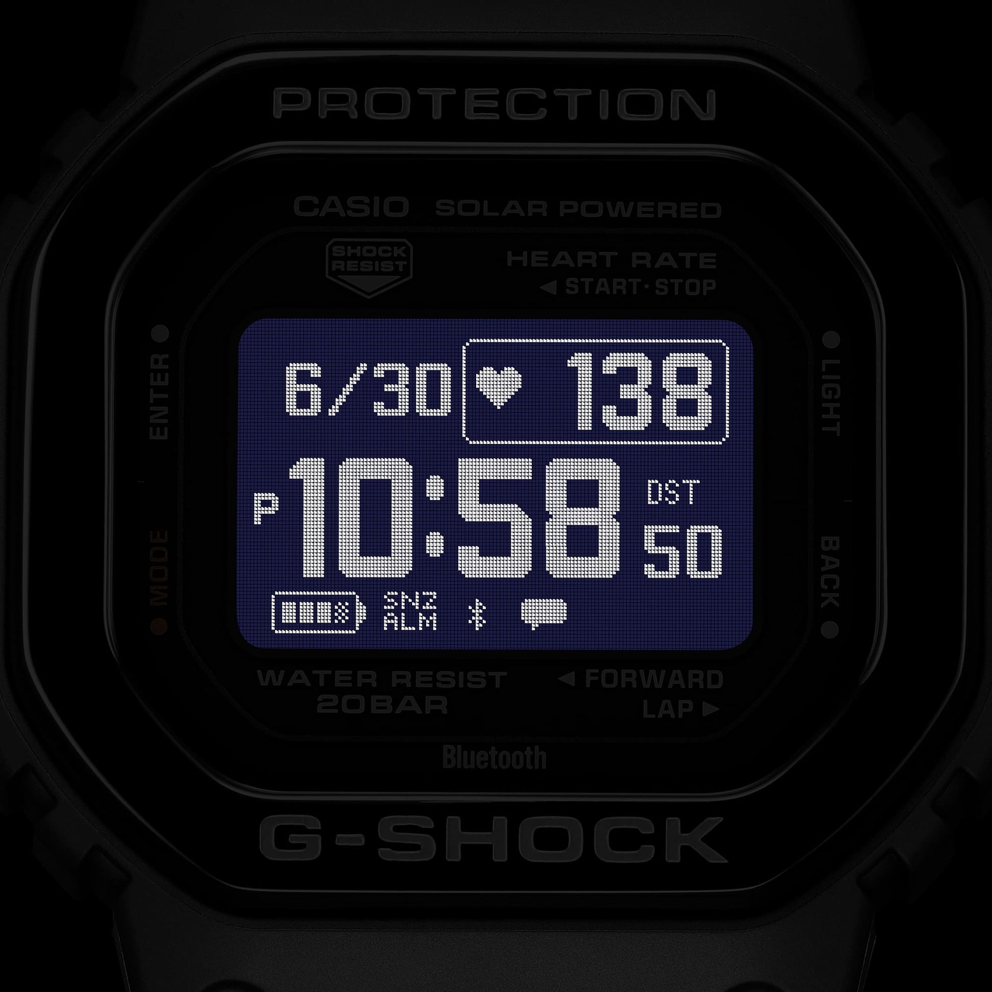 G-Shock Bluetooth de caballero banda de resina – DW-H5600MB-1