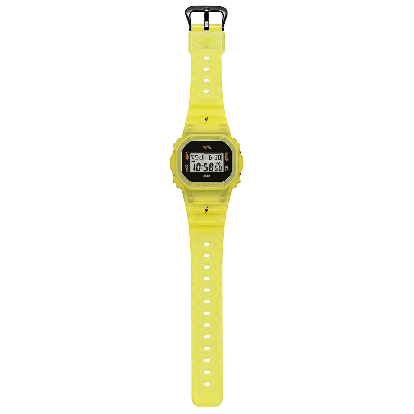 DWE-5600JB-1A9 Reloj G-Shock J Balvin de unisex correa de resina digital