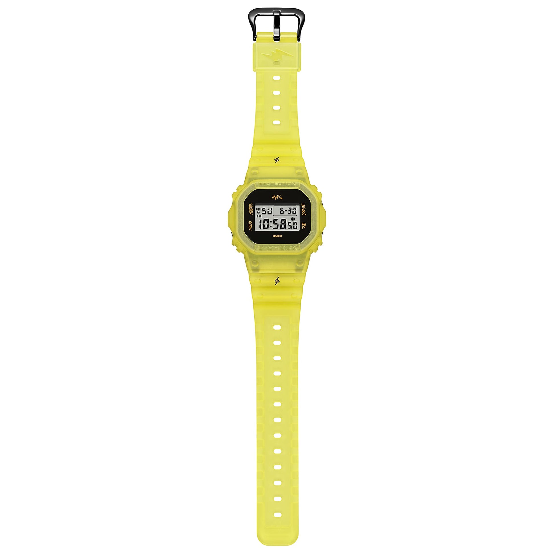 DWE-5600JB-1A9 Reloj G-Shock J Balvin de unisex correa de resina digital