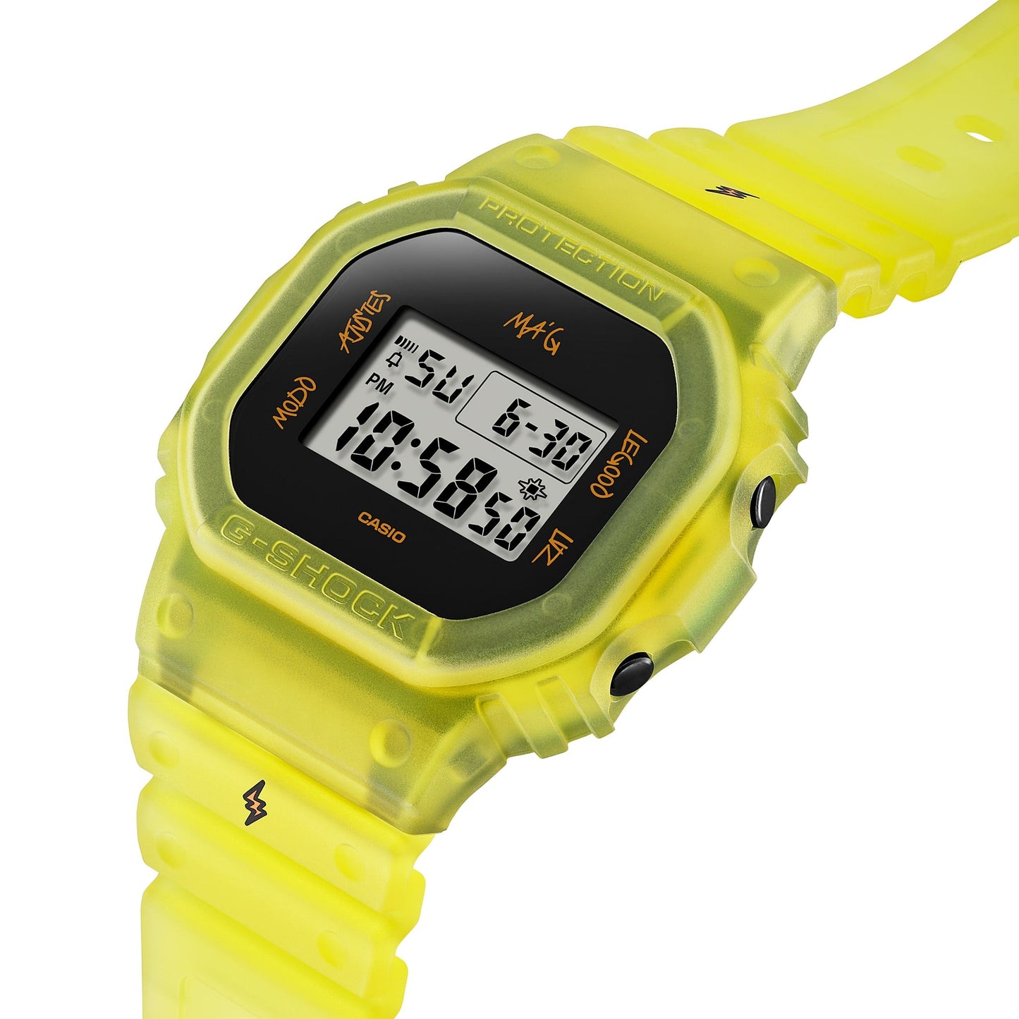 DWE-5600JB-1A9 Reloj G-Shock J Balvin de unisex correa de resina digital