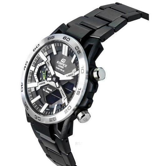 Edifice Sospensione de hombre pulsera de metal – ECB-2000DD-1A