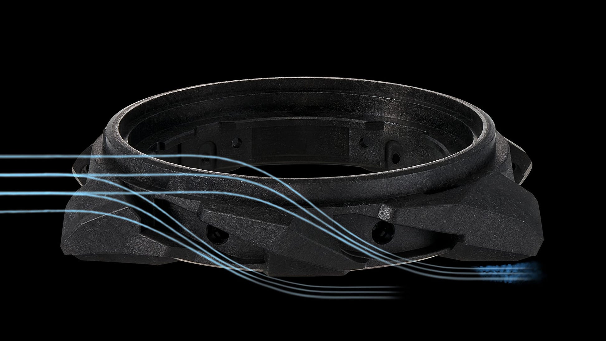 Edifice de caballero pulsera de metal – ECB-2200RC-1A9