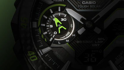 Edifice de caballero pulsera de metal – ECB-2200RC-1A9