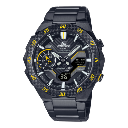 Edifice de caballero pulsera de metal – ECB-2200RC-1A9