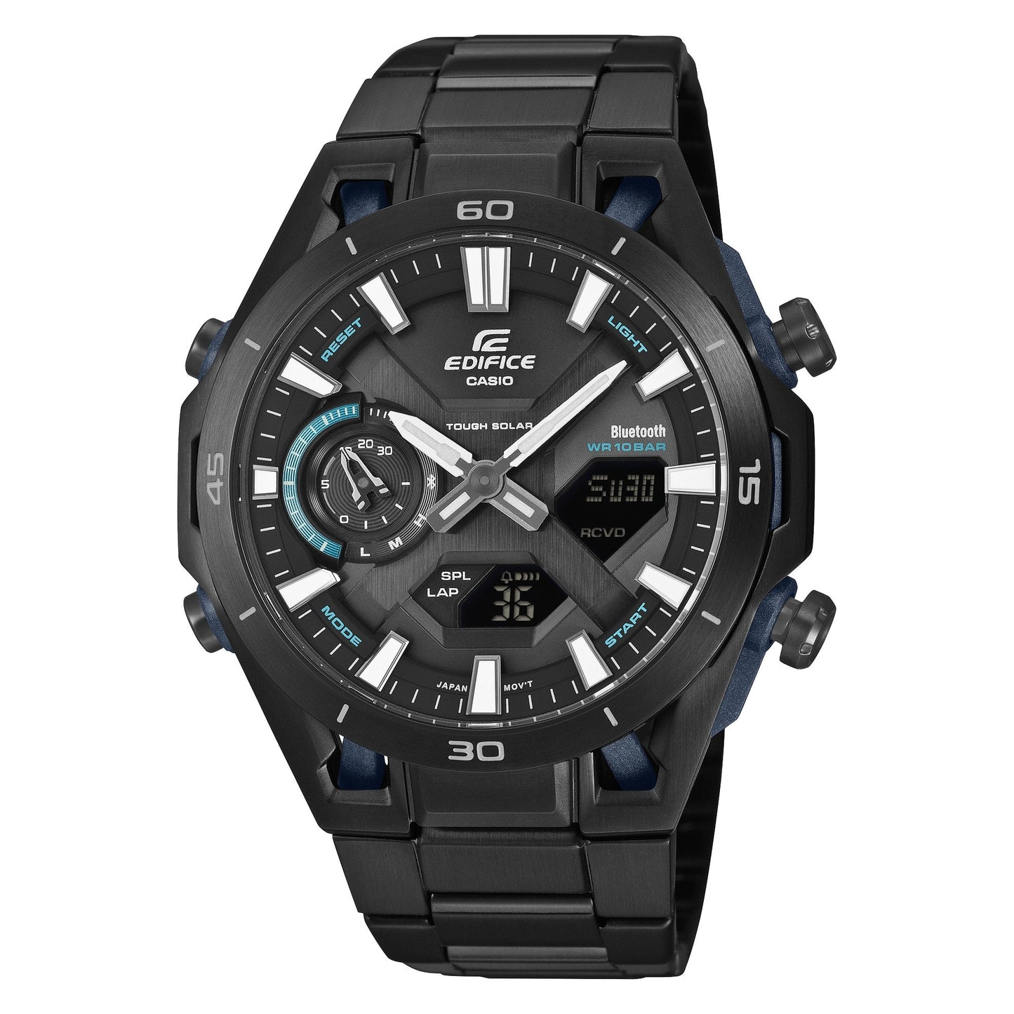 ECB-2300DC-1A Reloj Edifice De hombre correa de silicona
