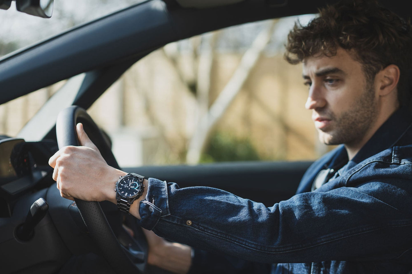 Edifice para Hombre con Bluetooth – ECB-40DB-1A