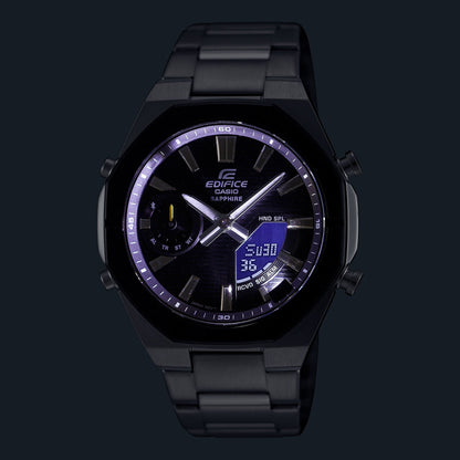 Edifice Bluetooth de caballero pulsera de metal cristal zafiro – ECB-S10DB-1A