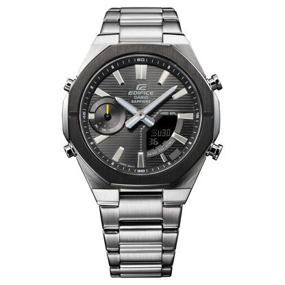 Edifice Bluetooth de caballero pulsera de metal cristal zafiro – ECB-S10DB-1A