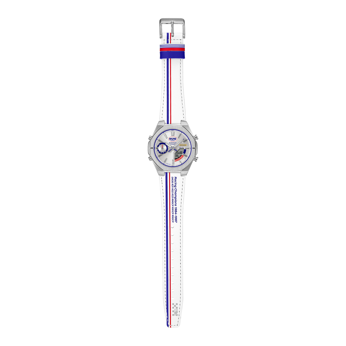 Edifice Nismo de hombre banda de piel – ECB-S10NIS-7A