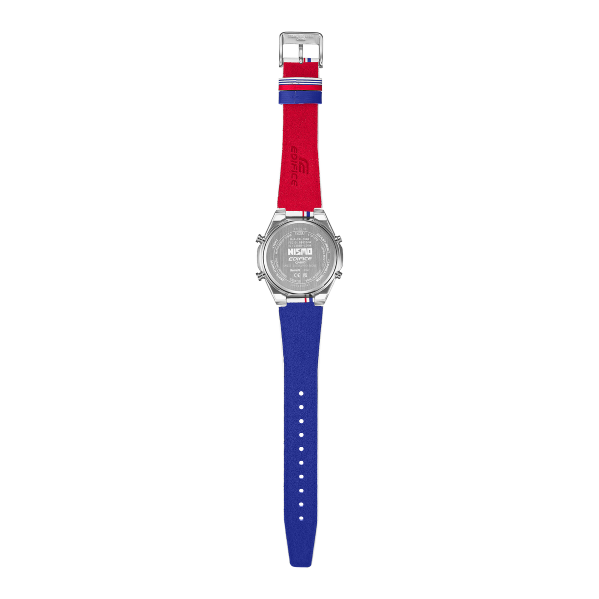 Edifice Nismo de hombre banda de piel – ECB-S10NIS-7A