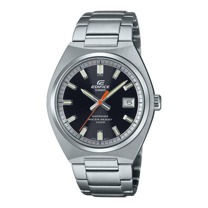 Edifice de caballero pulsera de metal cristal zafiro – EFB-109D-1AV