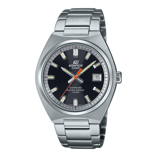 Edifice de caballero pulsera de metal cristal zafiro – EFB-109D-1AV