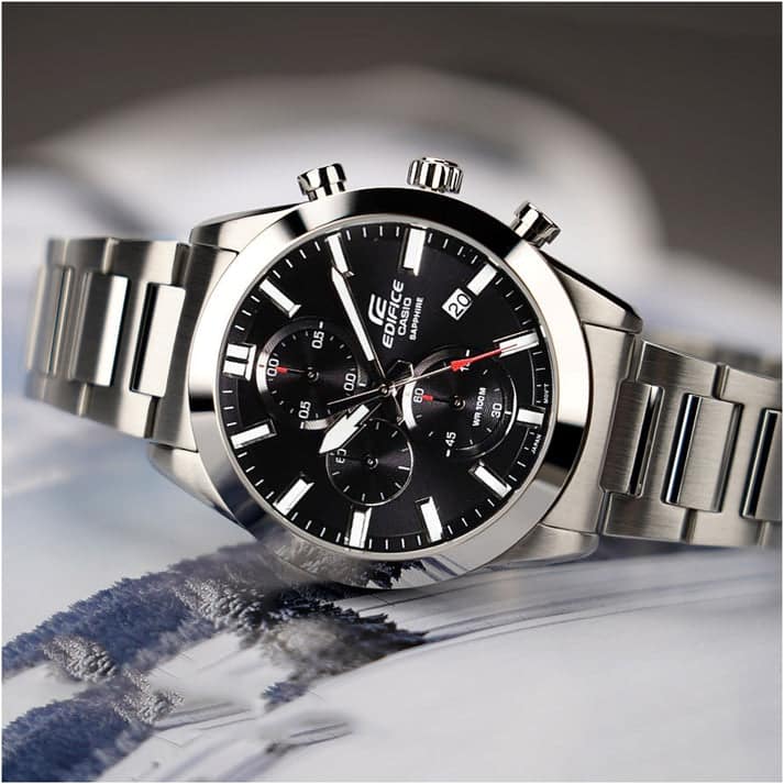 Edifice cristal zafiro para Hombre – EFB-710D-1AV