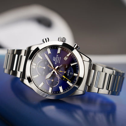 Edifice para Hombre cristal zafiro – EFB-710D-2AV