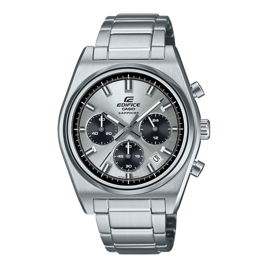 Edifice Sapphire de hombre pulsera de metal 47 mm cristal zafiro – EFB-730D-7AVCF