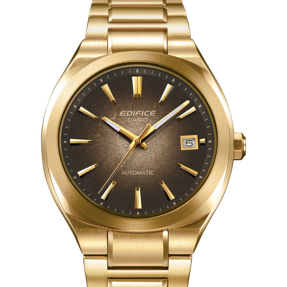 Edifce Automático de hombre pulsera de metal – EFK-200DG-5A