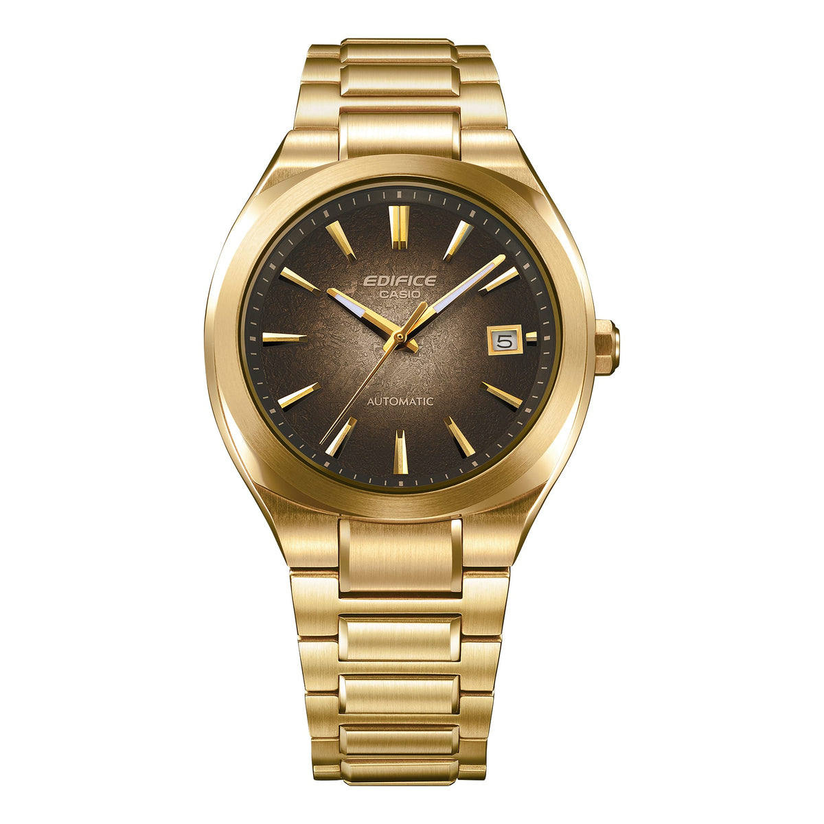 Edifce Automático de hombre pulsera de metal – EFK-200DG-5A