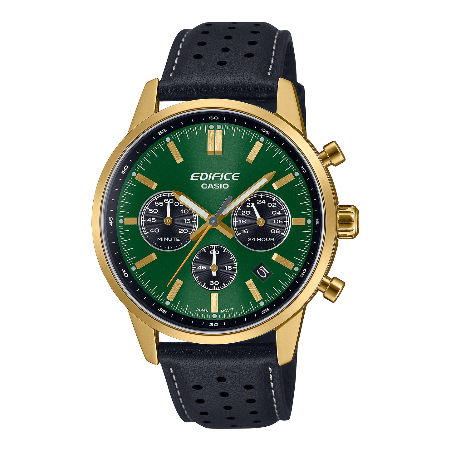 EFR-575CL-3A Reloj Edifice de caballero banda de piel