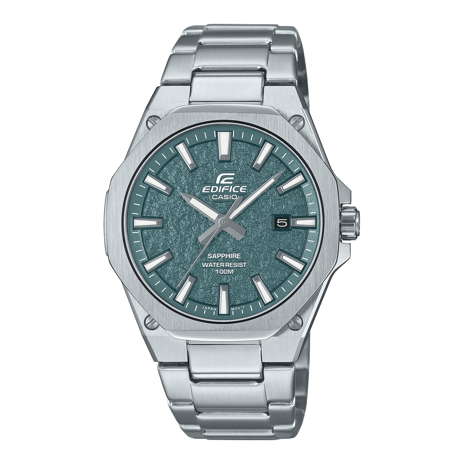 EFR-S108DE-3AV Reloj Edifice de hombre pulsera de metal cristal zafiro